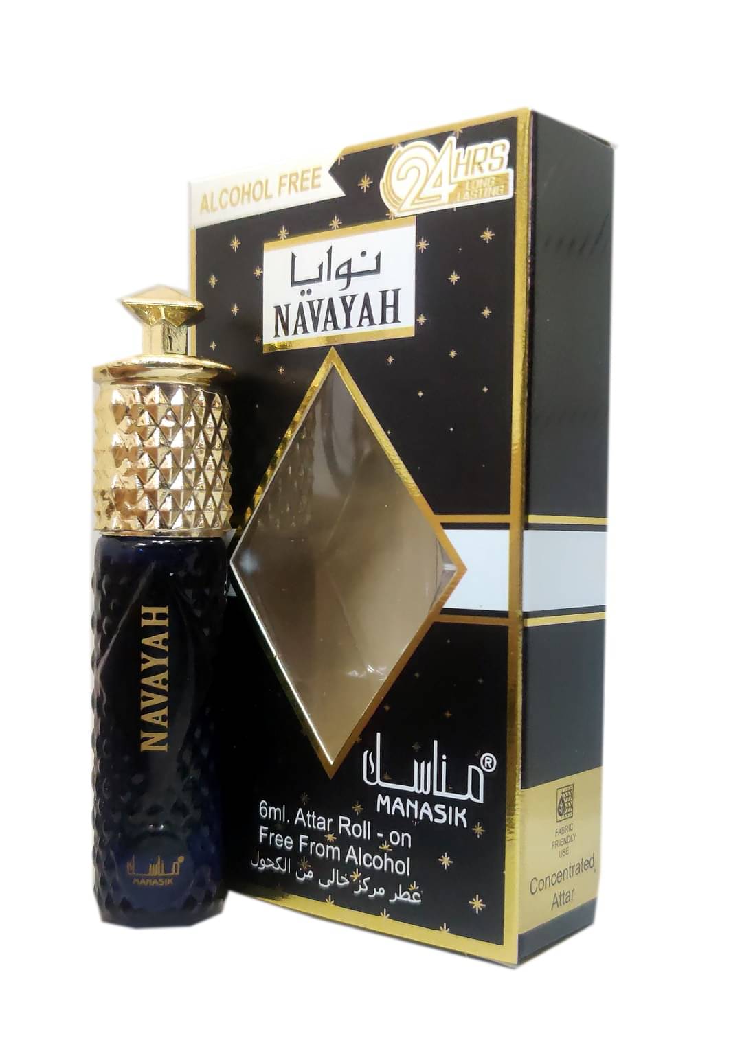     			MANASIK  NAVAYAH Concentrated   Attar Roll On 6ml .