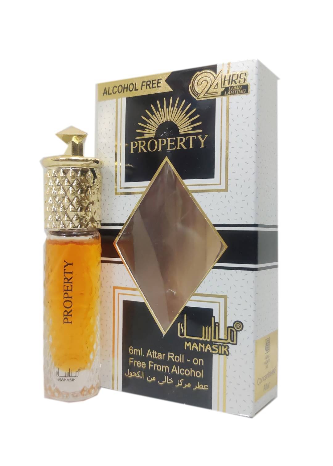     			MANASIK PROPERTY  Concentrated   Attar Roll On 6ml .