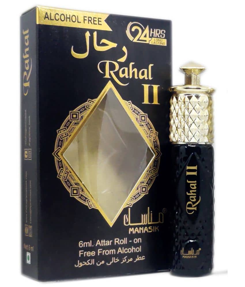 MANASIK RAHAL BLACK 2  Concentrated   Attar Roll On 6ml .