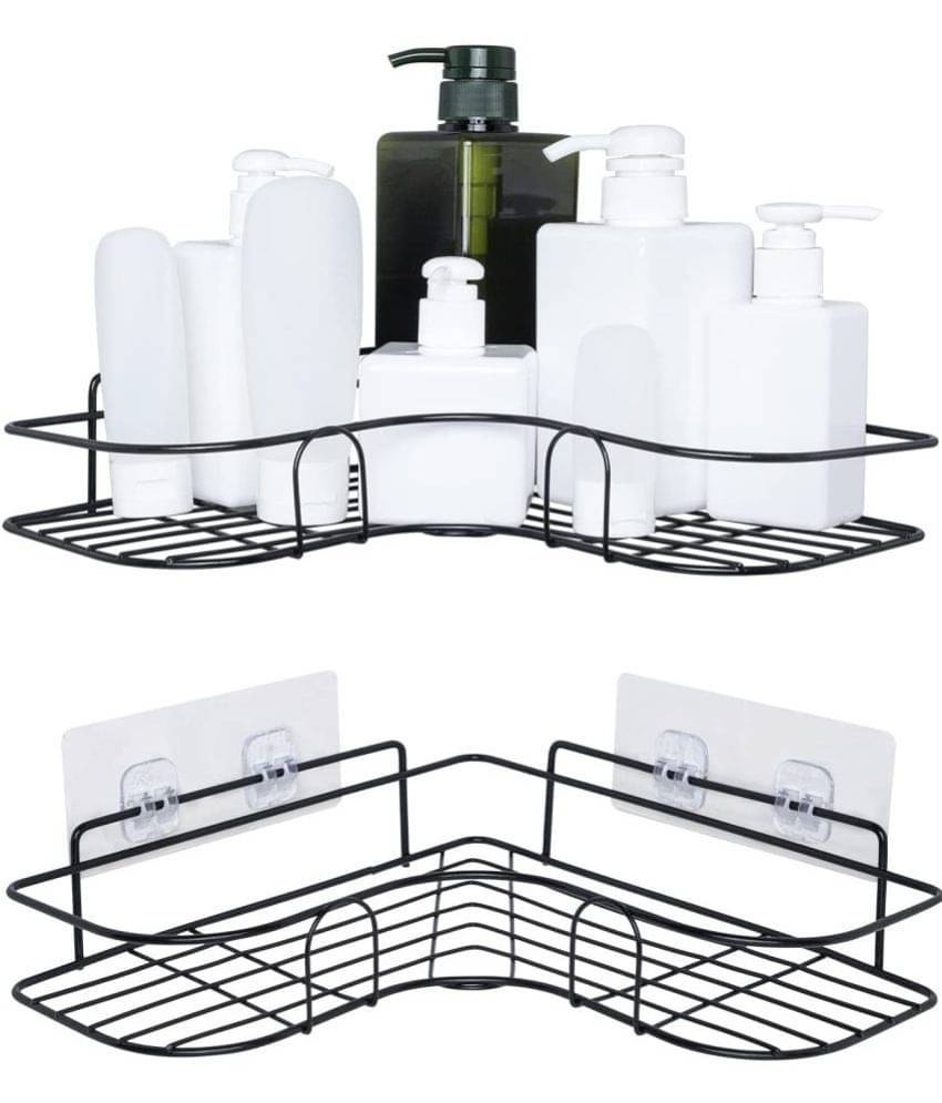     			NCMART Metal Corner Shelf