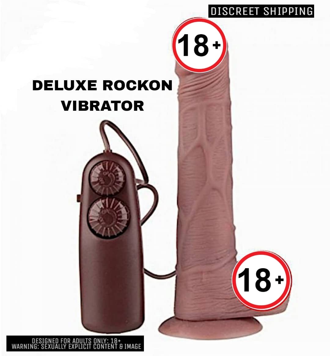 ROCKON VIBRATING SWING DILDO For Women