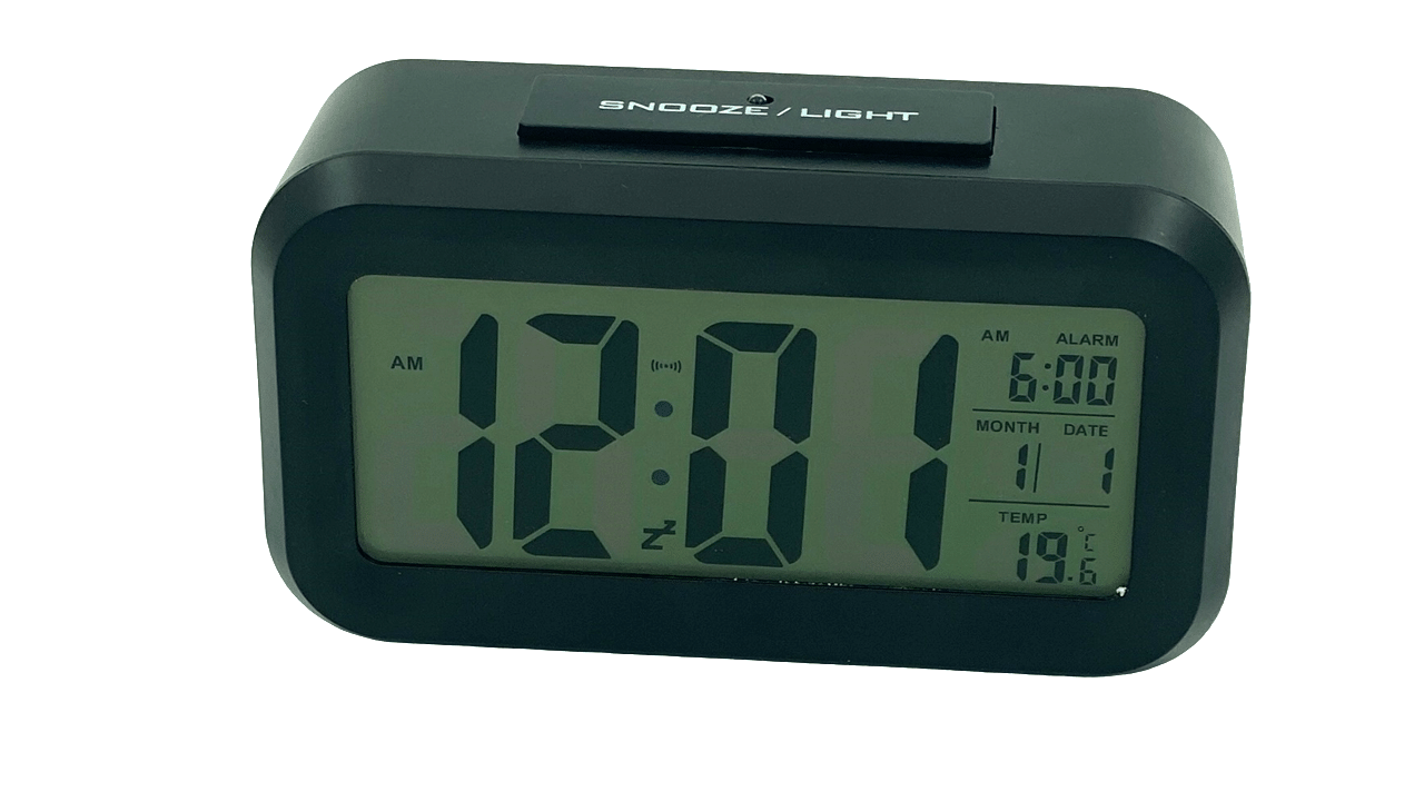     			RapchykDeals Digital Plastic Rectangular Table Clock - Pack of 1