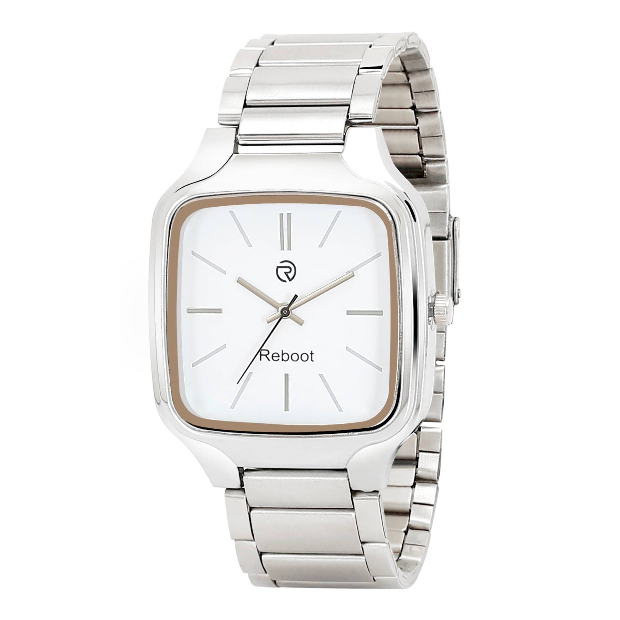     			Reboot - Silver Stainless Steel Analog Men's Watch