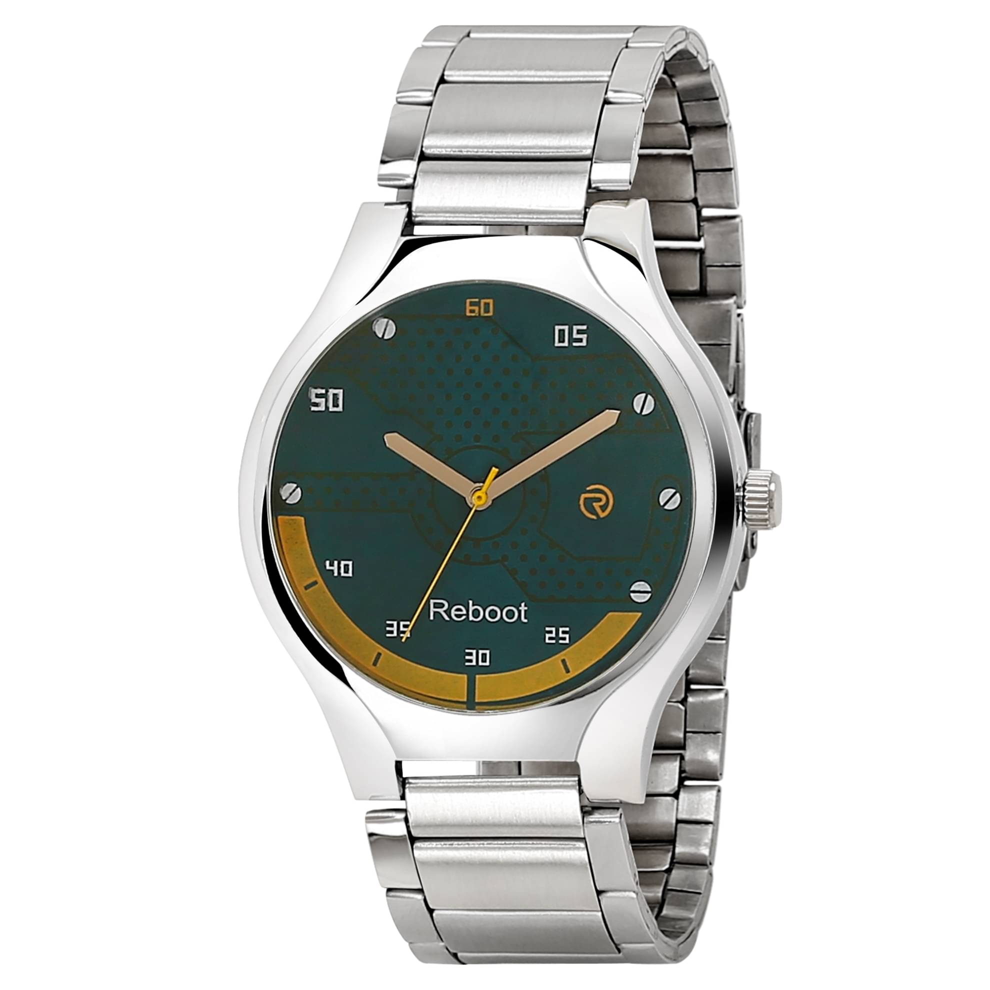     			Reboot - Silver Stainless Steel Analog Men's Watch