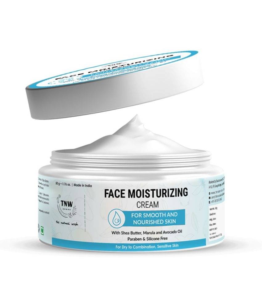 TNW - The Natural Wash Face Moisturizing Cream For Dry To Combination, Sensitive, 50G TNW - The Natural Wash Face Moisturizing Cream For Dry To Combination, Sensitive, 50G