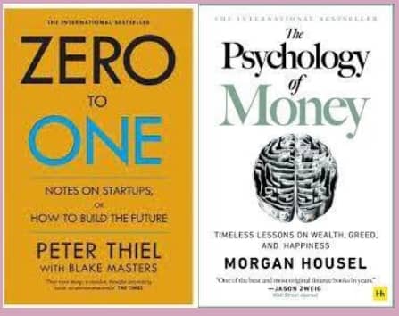 The Psychology Of Money + Zero To One - Stationery | Buy online on ZillyBuy