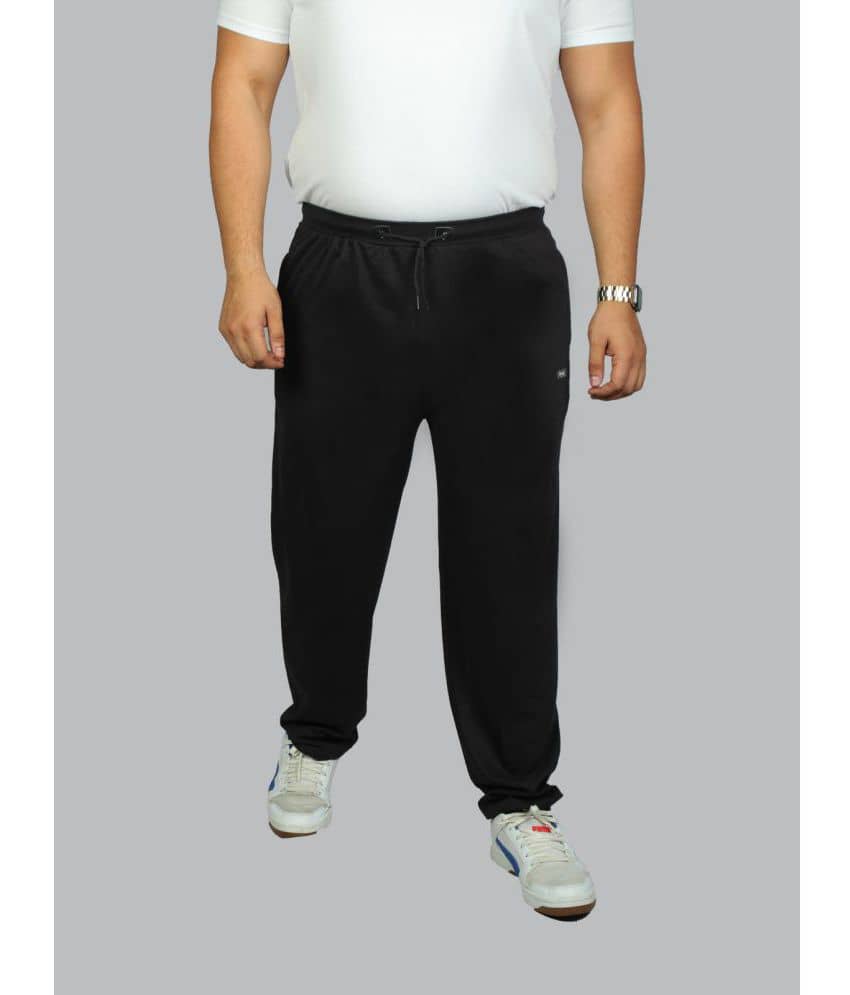 Xmex - Black Cotton Blend Men's Trackpants ( Pack of 1 ) - Track Pants | Buy online on ZillyBuy