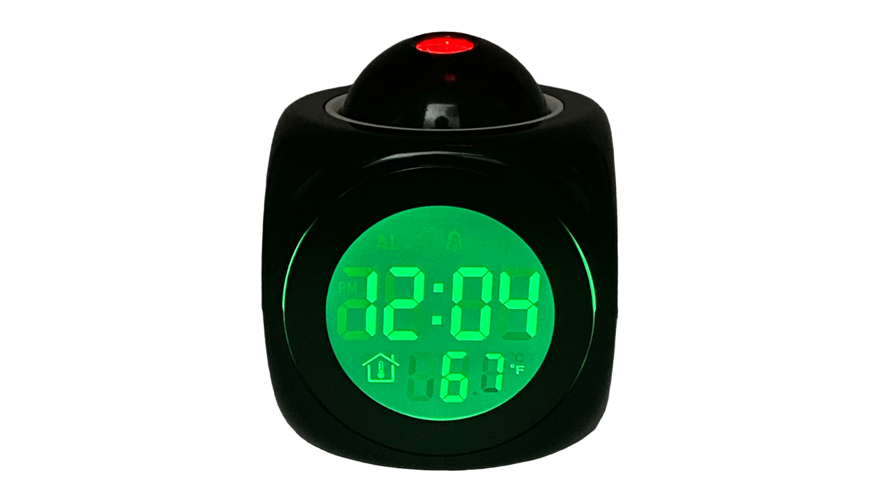     			eBizMour Digital Plastic Square Table Clock - Pack of 1