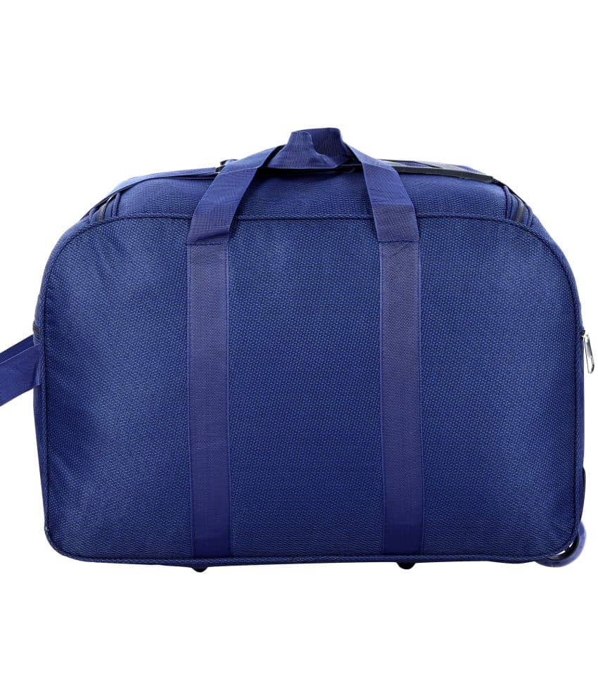 AXEN BAGS - Purple Polyester Duffle Trolley