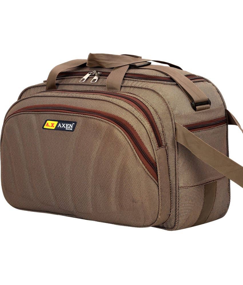 AXEN BAGS - Purple Polyester Duffle Trolley
