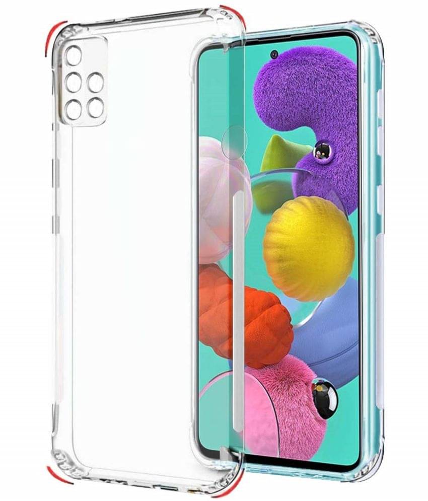 Case Vault Covers - Transparent Silicon Silicon Soft cases Compatible For Samsung Galaxy A51 ( Pack of 1 ) Case Vault Covers - Transparent Silicon Silicon Soft cases Compatible For Samsung Galaxy A51 ( Pack of 1 )