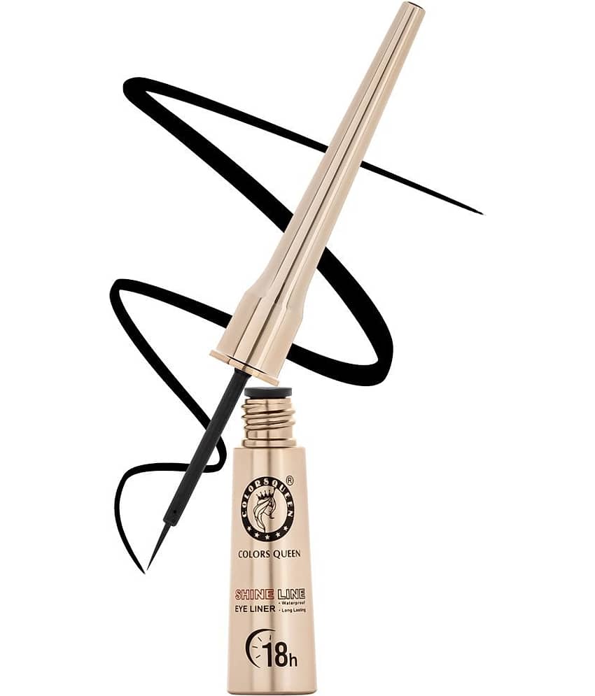 Colors Queen Black Matte Eye Liner Liquid (Pack of 1) - Makeup - Eyes | Buy online on ZillyBuy
