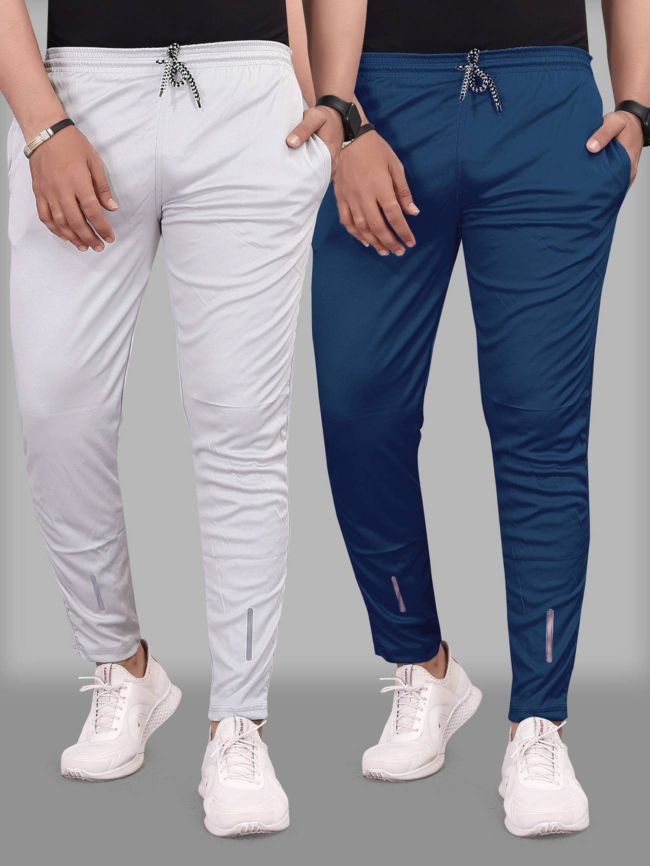     			Gazal Fashions - Multicolor Polyester Men's Trackpants ( Pack of 2 )