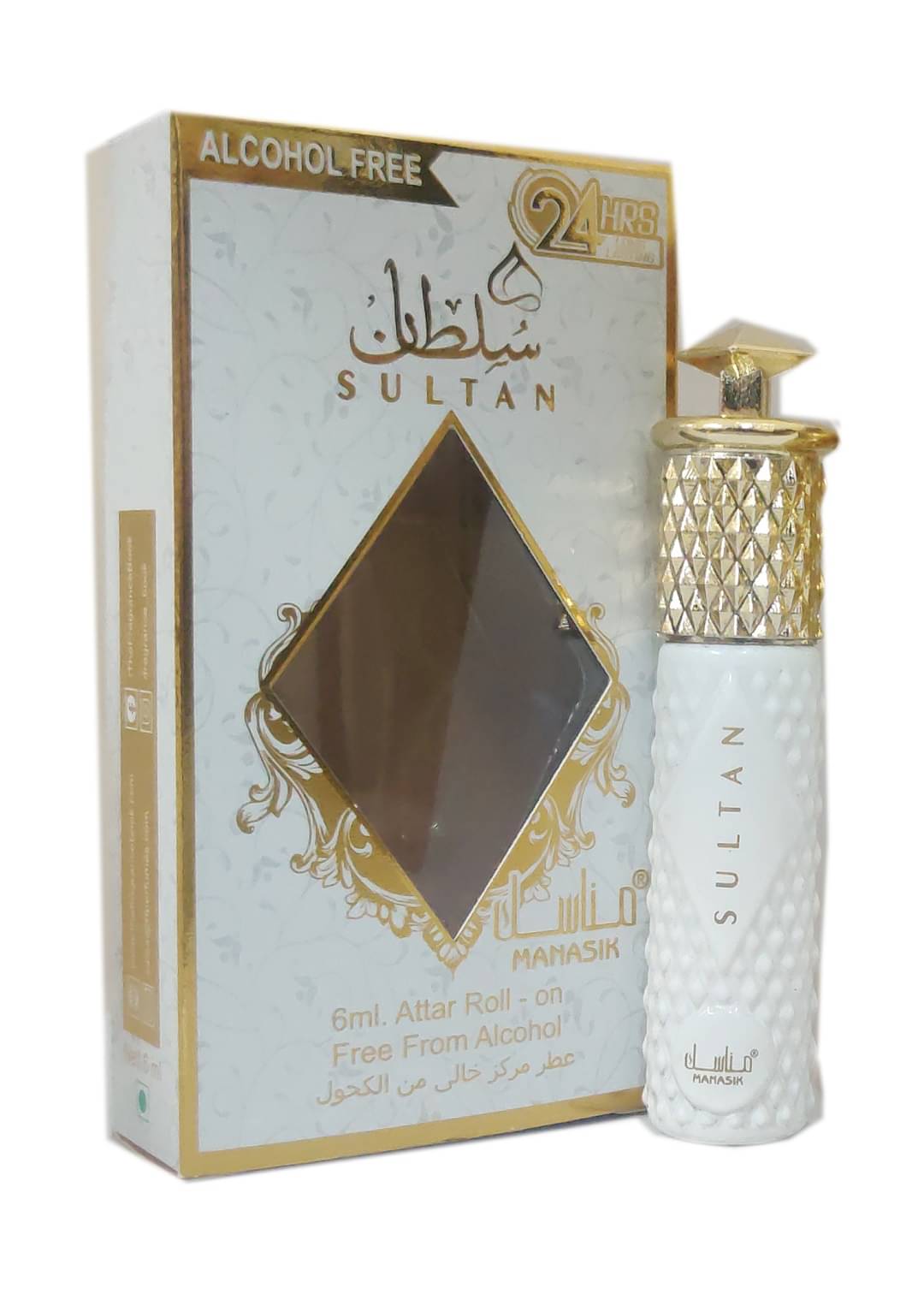     			MANASIK SULTAN  Concentrated   Attar Roll On 6ml .