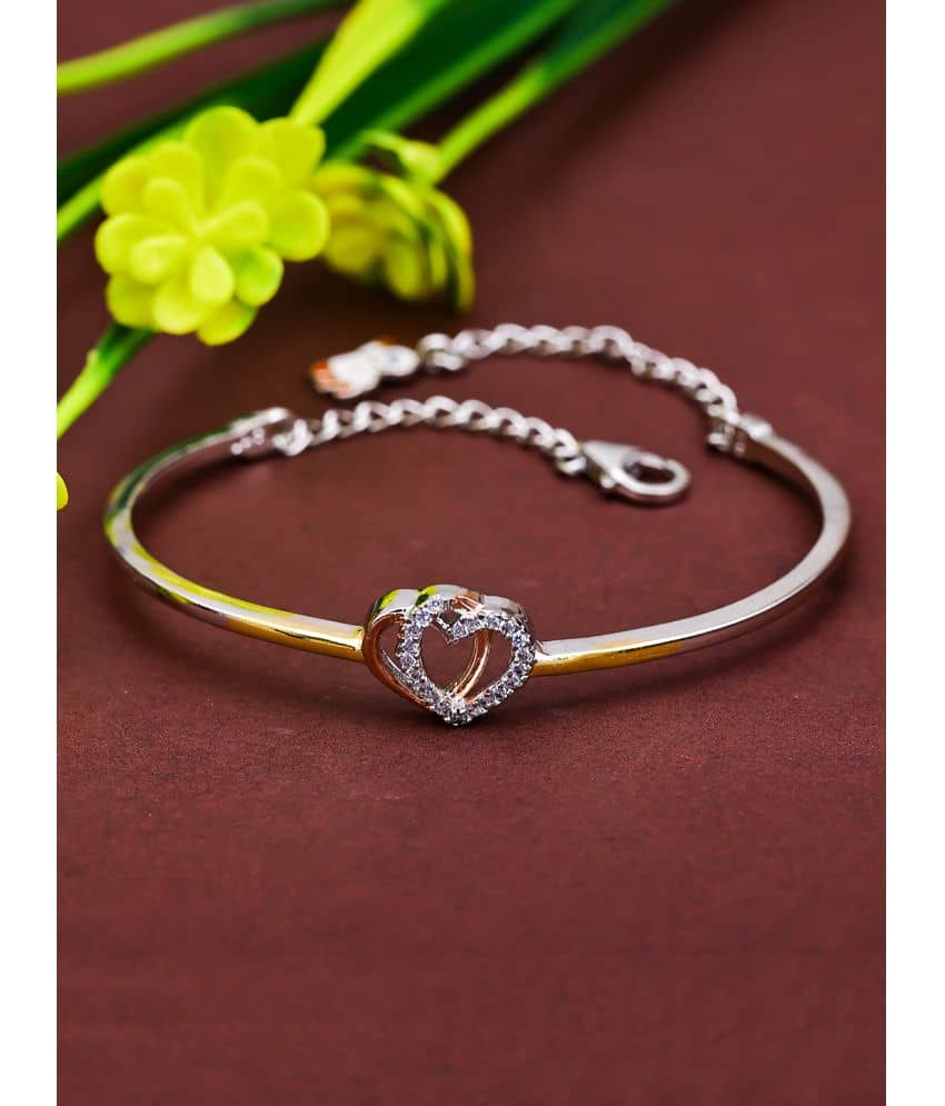 Pissara by Sukkhi 925 Sterling Silver Sterling Silver Braclets - Jewellery Sets | Buy online on ZillyBuy