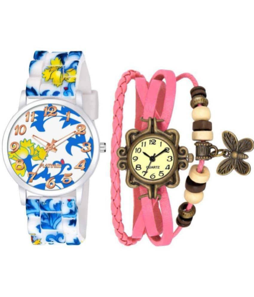 DECLASSE - Analog Watch Watches Combo For Women and Girls ( Pack of 2 )