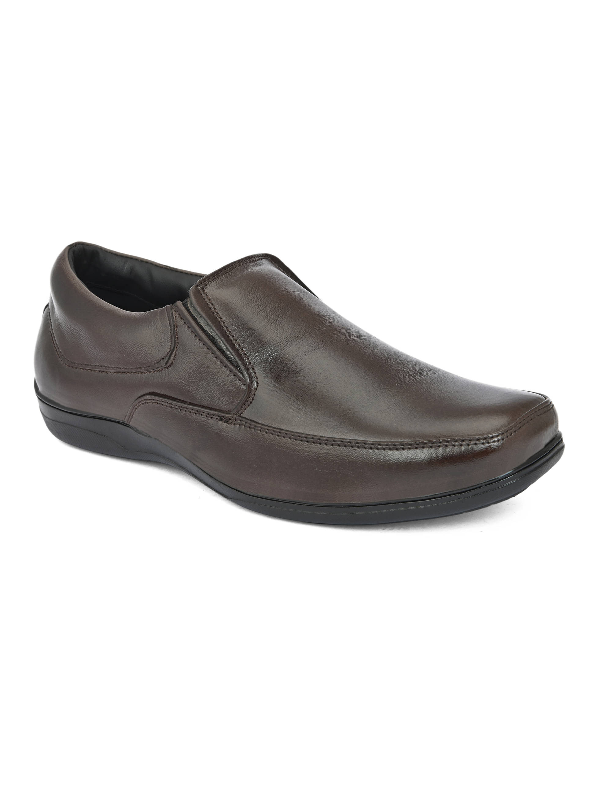     			Fashion Victim - Brown Men's Slip On Formal Shoes