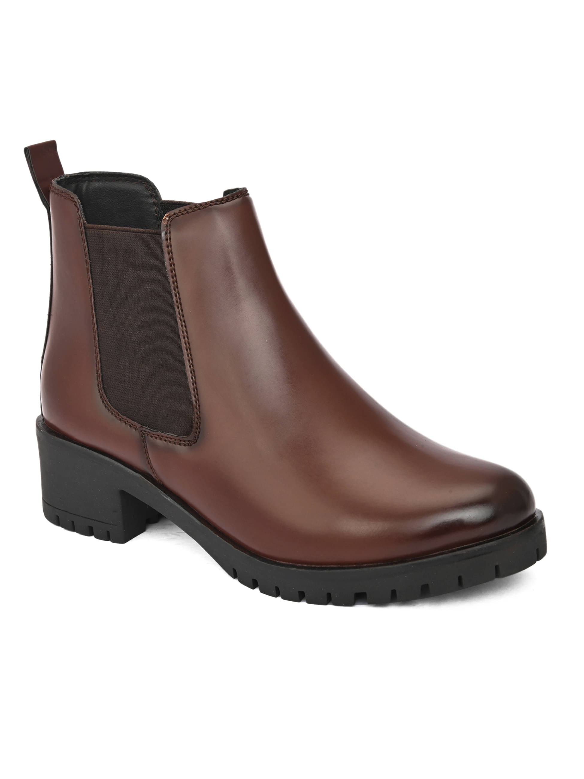     			Fentacia - Brown Women's Ankle Length Boots