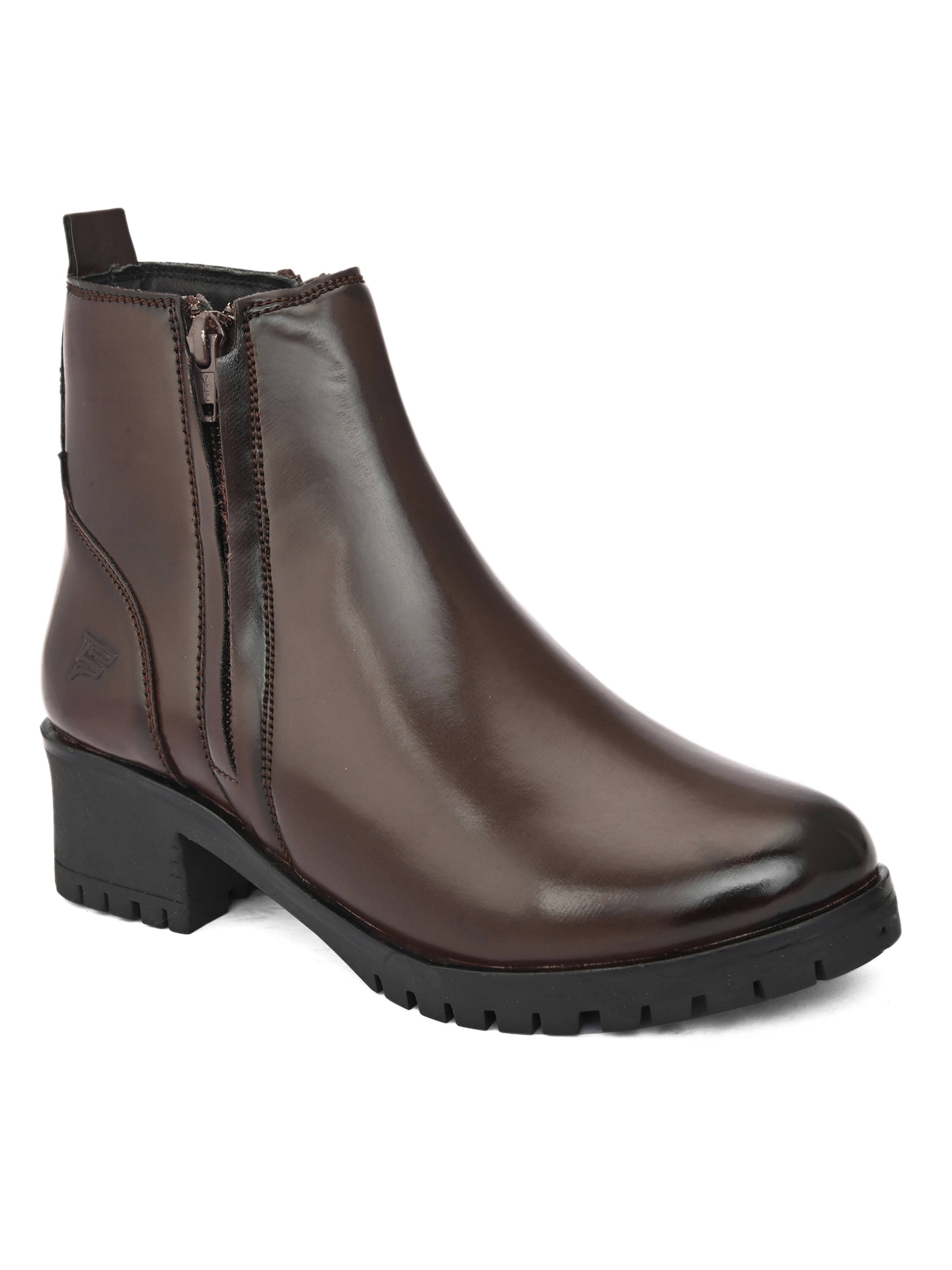    			Fentacia - Brown Women's Ankle Length Boots