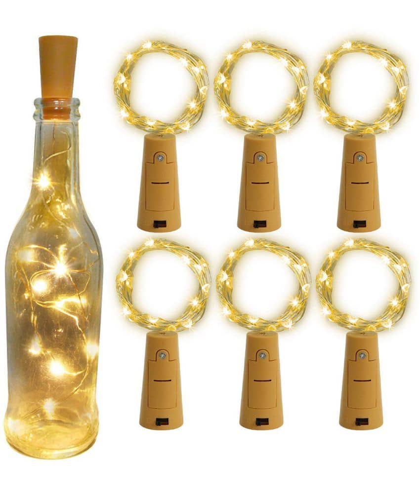 MIRADH - Yellow 3Mtr LED Lights ( Pack of 6 )