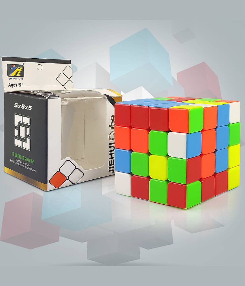 NHR Cube 4x4 High Speed Sticker Less Magic Puzzle Cube Game Toy (1 Piece)