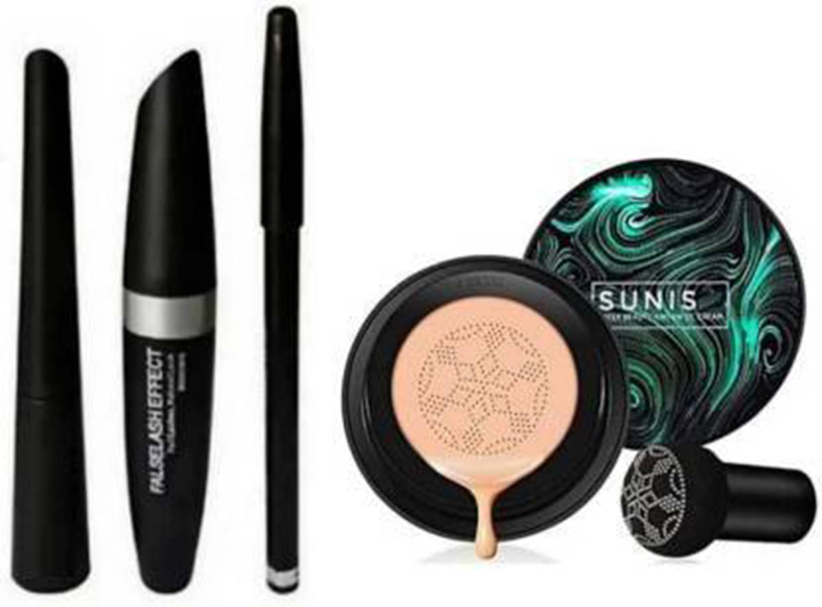     			RTB 3in1 Mascara, Eyeliner Sunisa CC & BB Cream Light 50 g