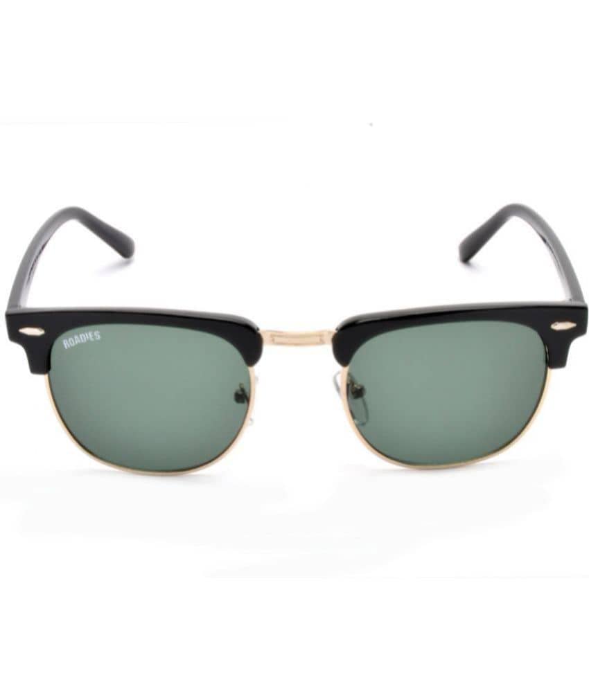 Roadies - Black Pilot Sunglasses ( Pack of 1 ) - Sunglasses | Buy online on ZillyBuy