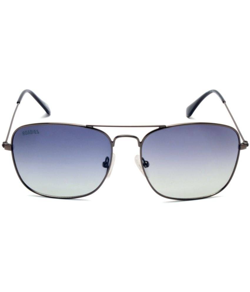     			Roadies - Light Grey Square Sunglasses ( Pack of 1 )