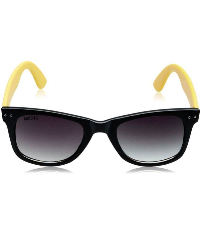     			Roadies - Yellow Square Sunglasses ( Pack of 1 )