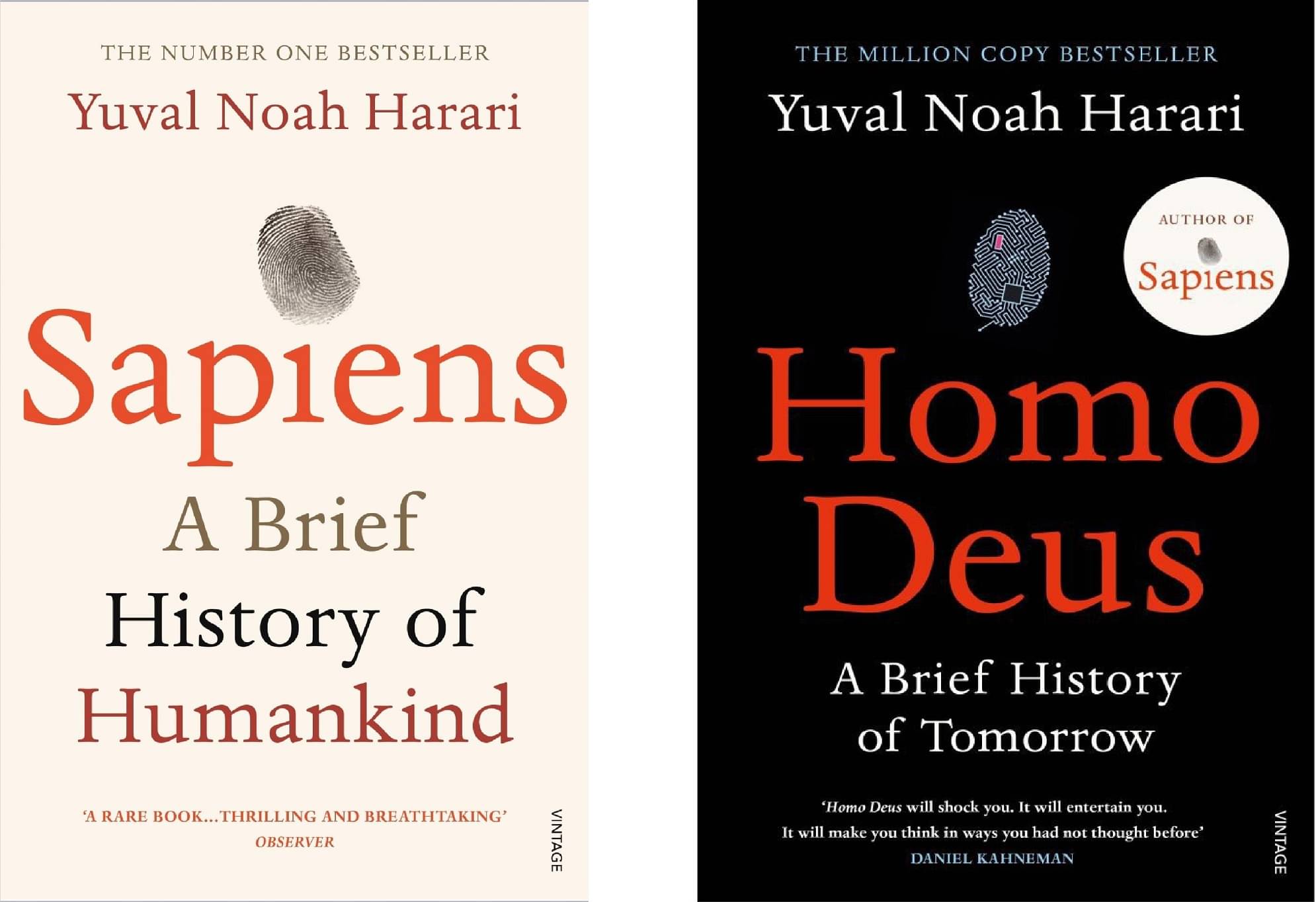     			Yuval Noah Harari 2 Books Set: Sapiens & Homo Deus (English, Paperback)