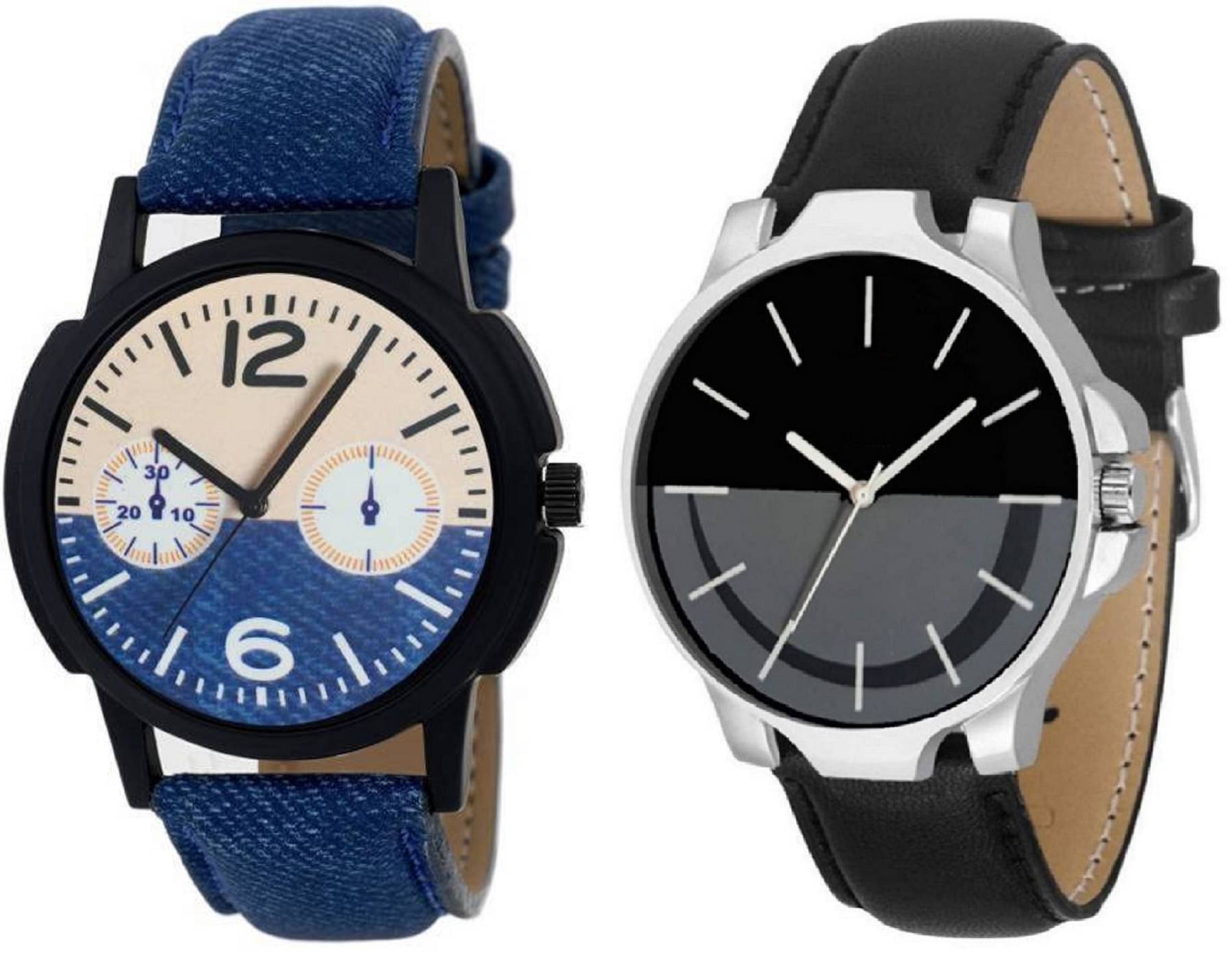     			newmen - Analog Watch Watches Combo For Men and Boys ( Pack of 2 )