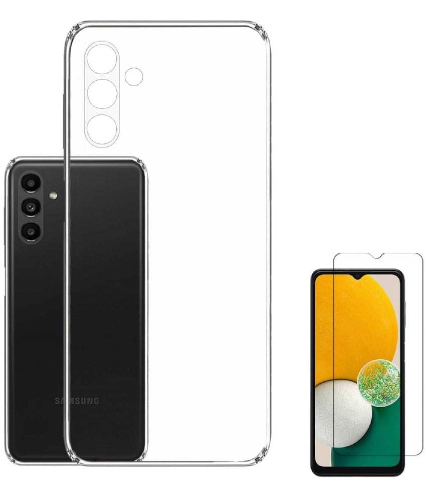 Case Vault Covers - Transparent Silicon Silicon Soft cases Compatible For Samsung Galaxy A13 ( Pack of 1 ) Case Vault Covers - Transparent Silicon Silicon Soft cases Compatible For Samsung Galaxy A13 ( Pack of 1 )