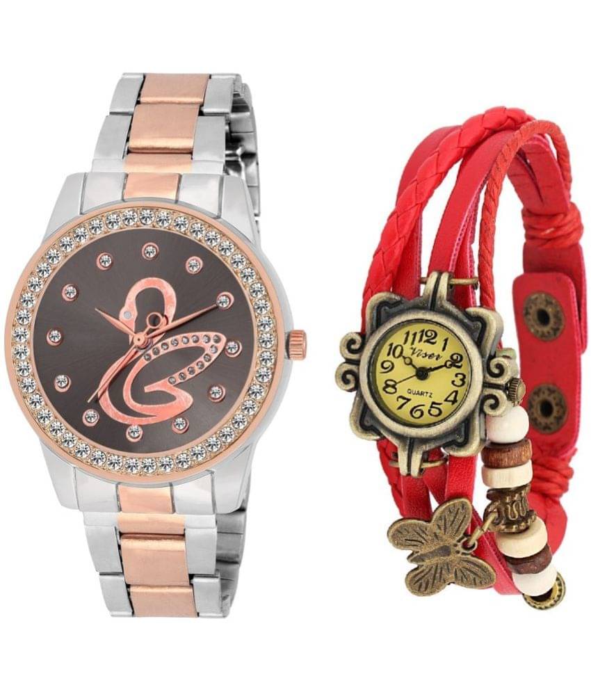 DECLASSE - Analog Watch Watches Combo For Women and Girls ( Pack of 2 )     			DECLASSE - Analog Watch Watches Combo For Women and Girls ( Pack of 2 )