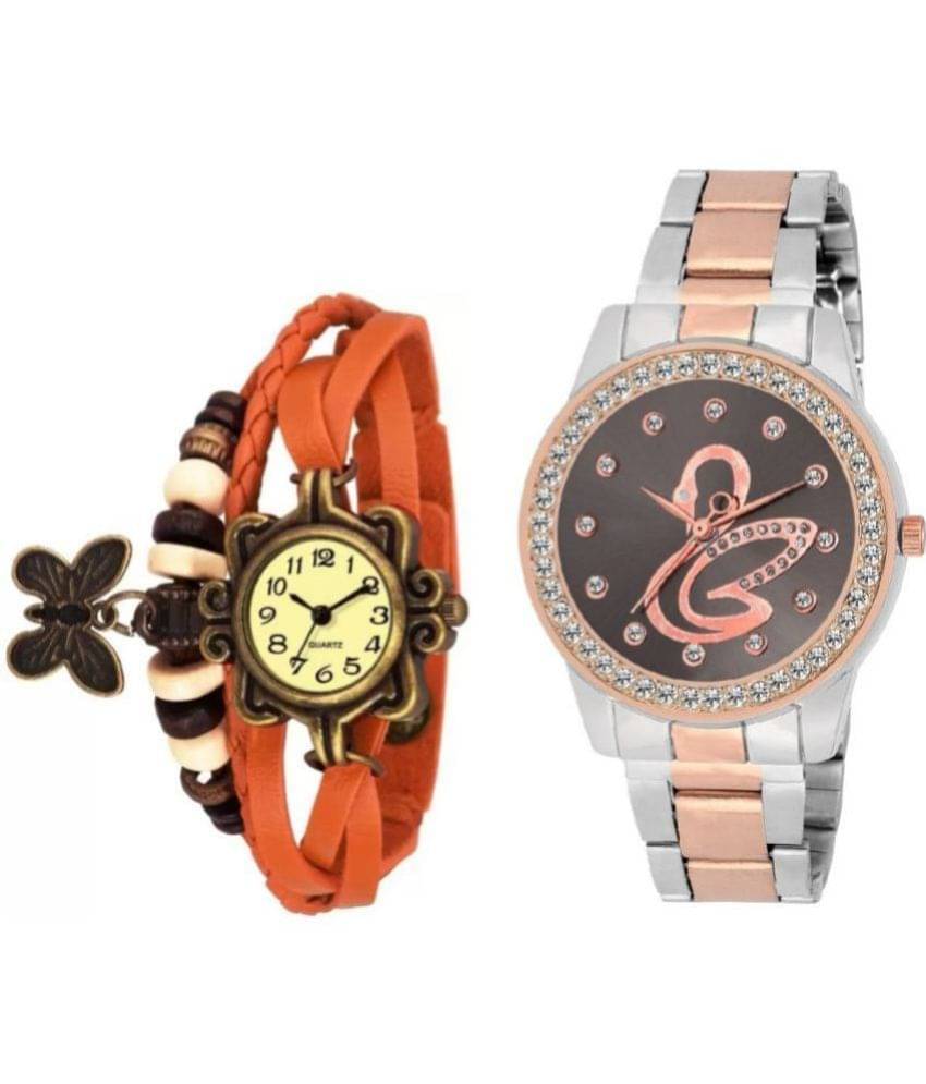     			DECLASSE - Watches Combo For Women and Girls ( Pack of 2 )
