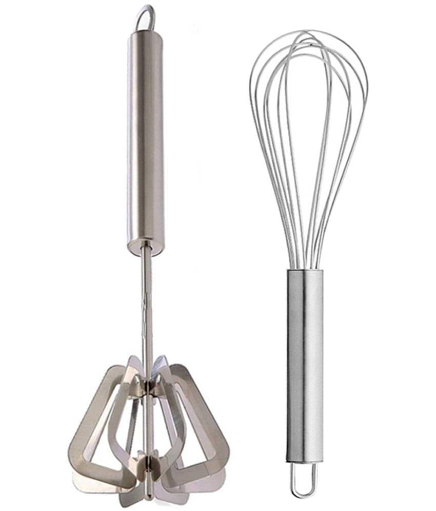     			JISUN - Silver Silver Mathani / Hand Blender & Egg Whisk ( Set of 2 )