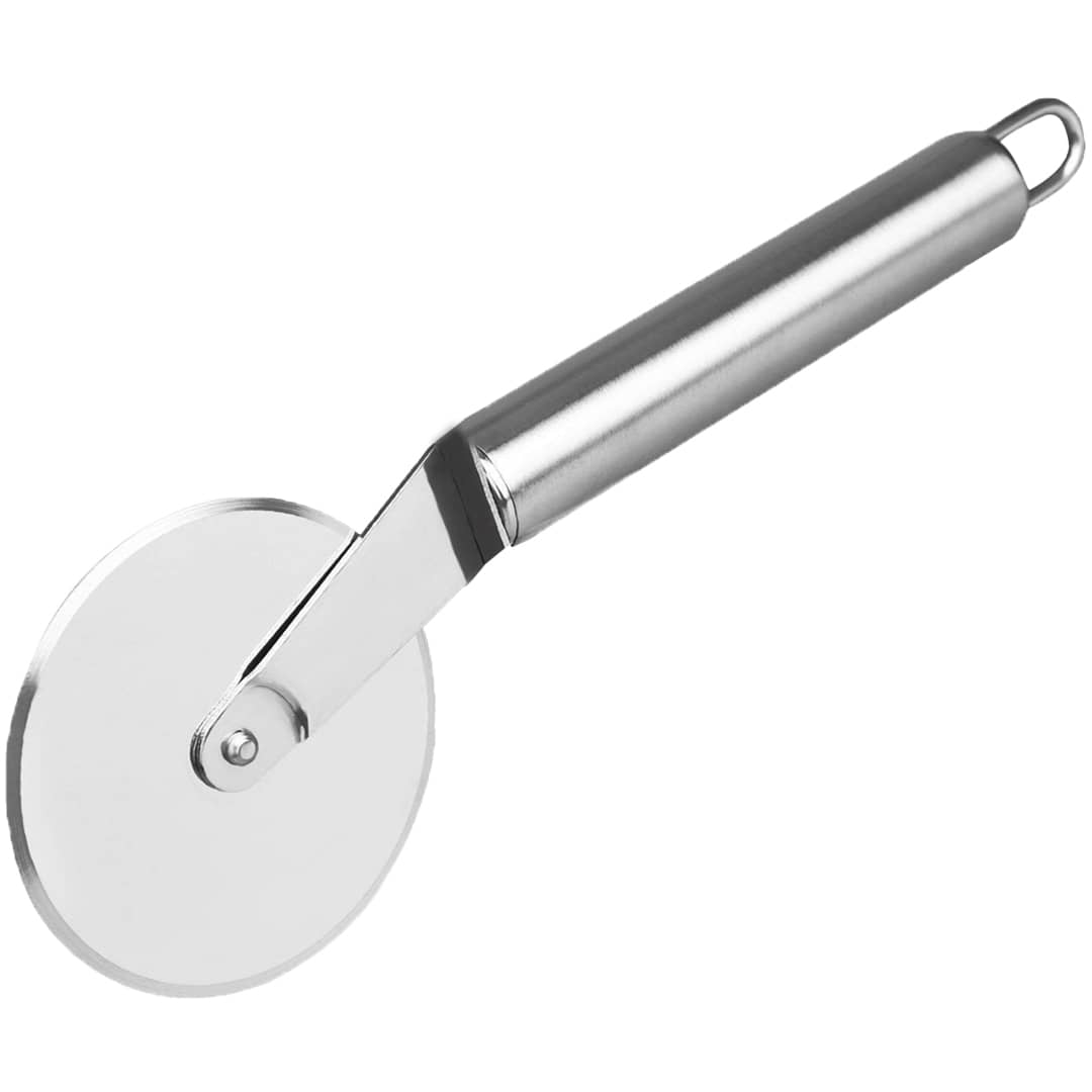 JISUN Silver Stainless Steel Pizza Cutter