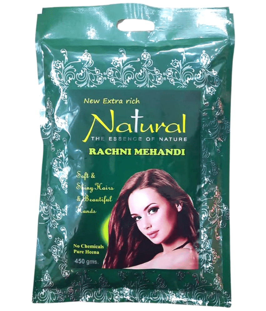 NATURAL THE ESSENCE OF NATURE Henna 450 g Pack of 2 NATURAL THE ESSENCE OF NATURE Henna 450 g Pack of 2