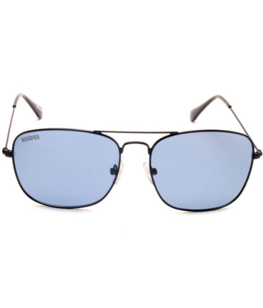     			Roadies - Black Square Sunglasses ( Pack of 1 )