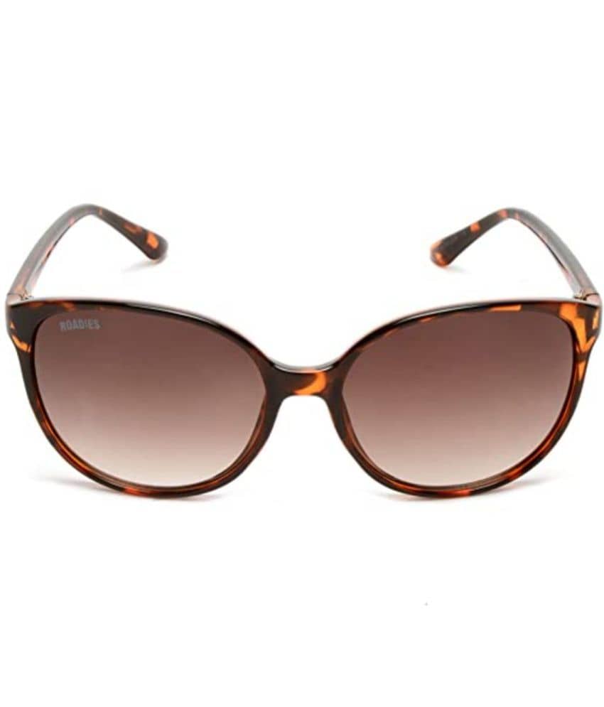 Roadies - Brown Oval Sunglasses ( Pack of 1 ) - Sunglasses | Buy online on ZillyBuy