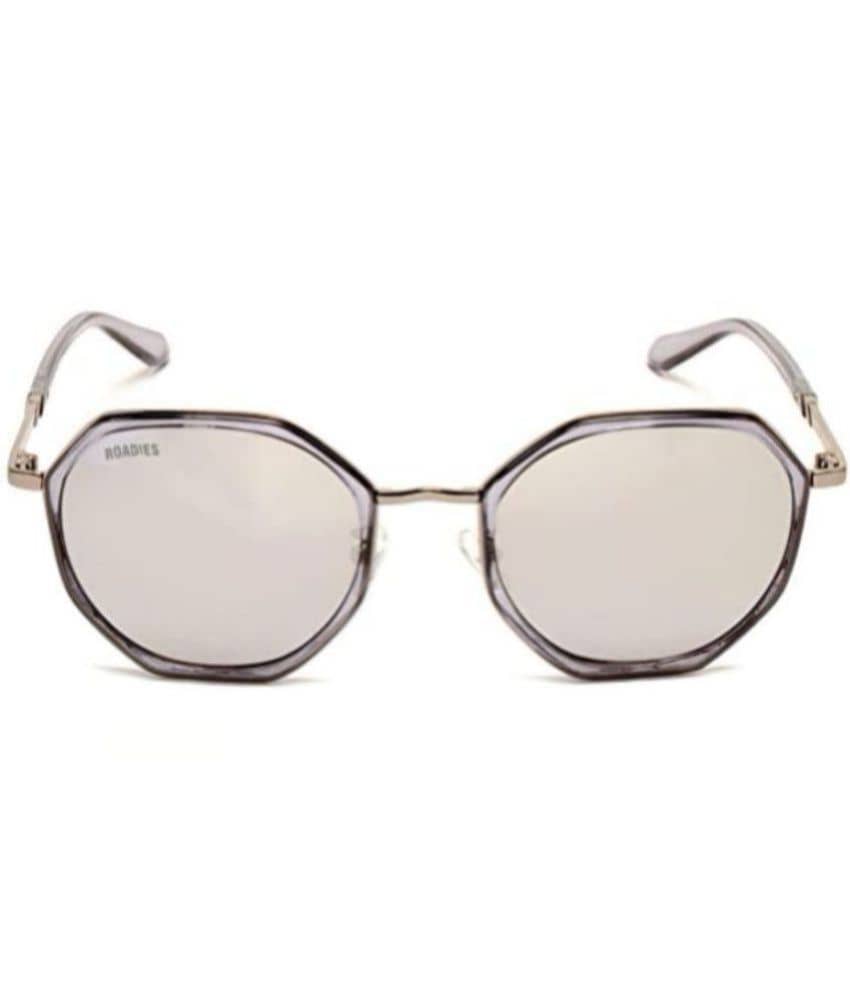 Roadies - White Geometric Sunglasses ( Pack of 1 ) - Sunglasses | Buy online on ZillyBuy