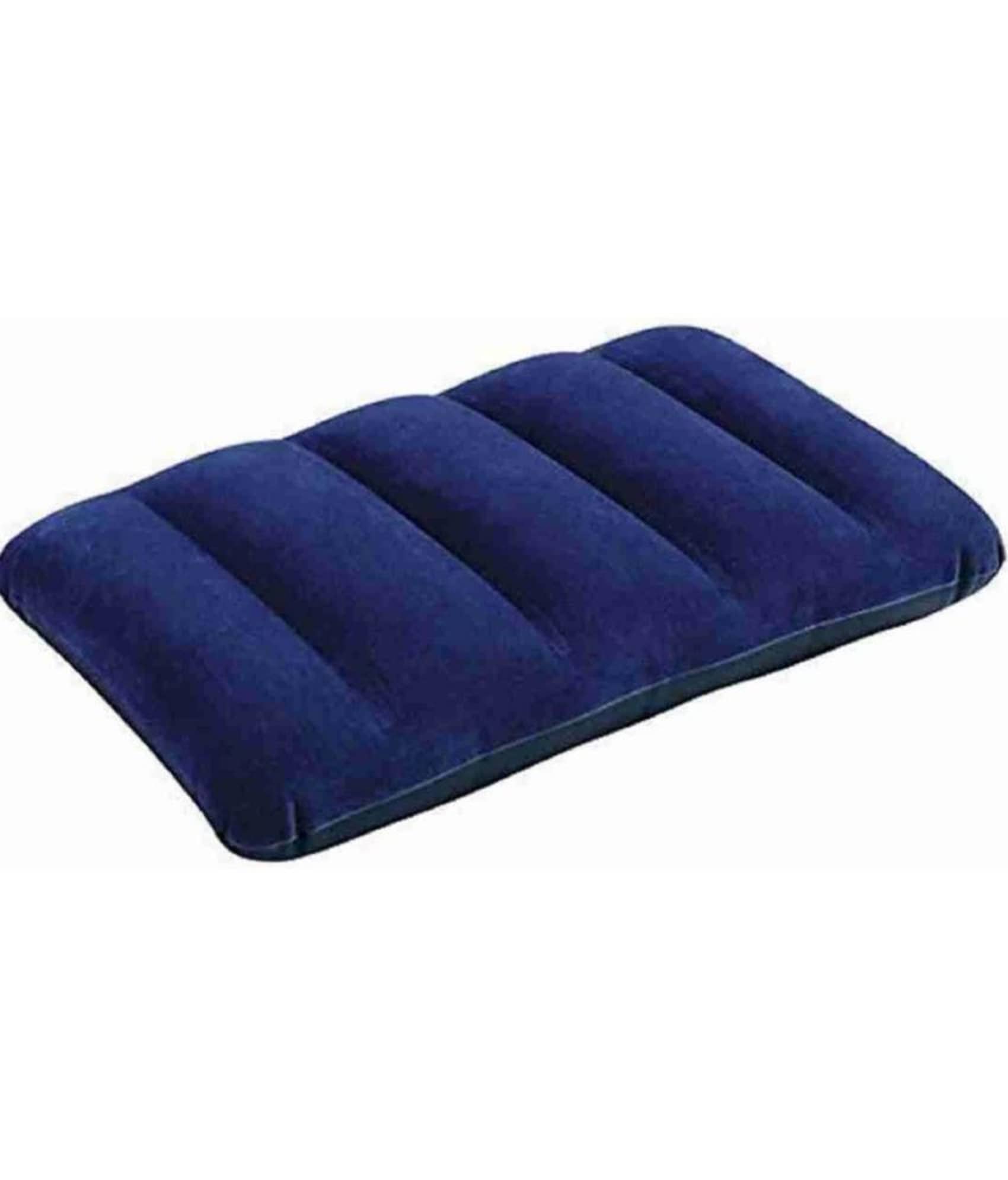 STALLION - Blue Neck Pillow ( Pack of 1 )