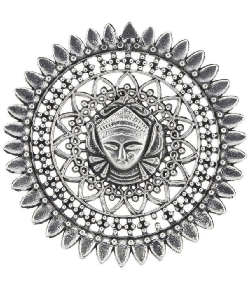 Sunhari Jewels - Silver Silver Ring ( Pack of 1 )