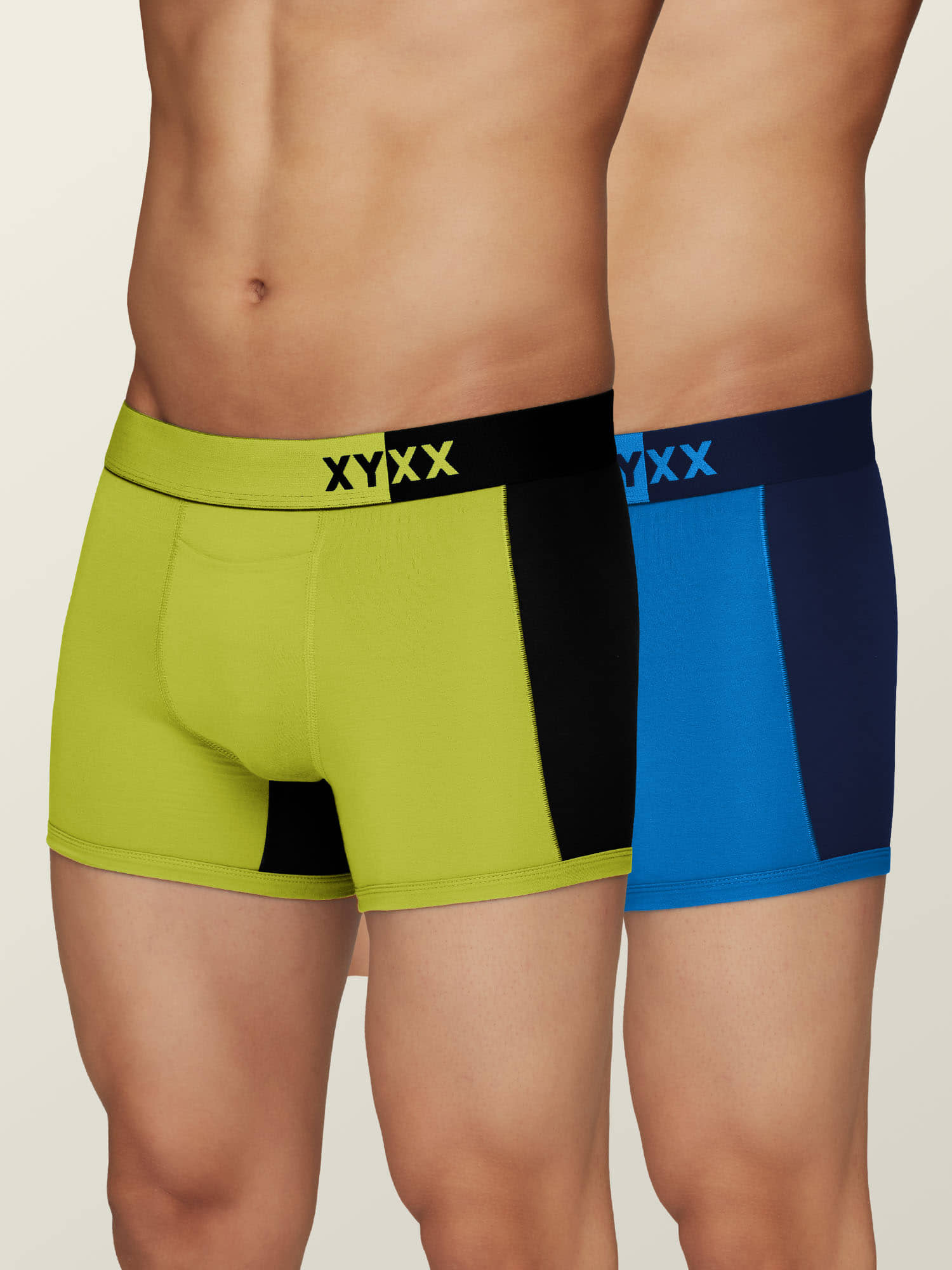 XYXX Pack of 2 Modal Trunks For Men's ( Multicolor )