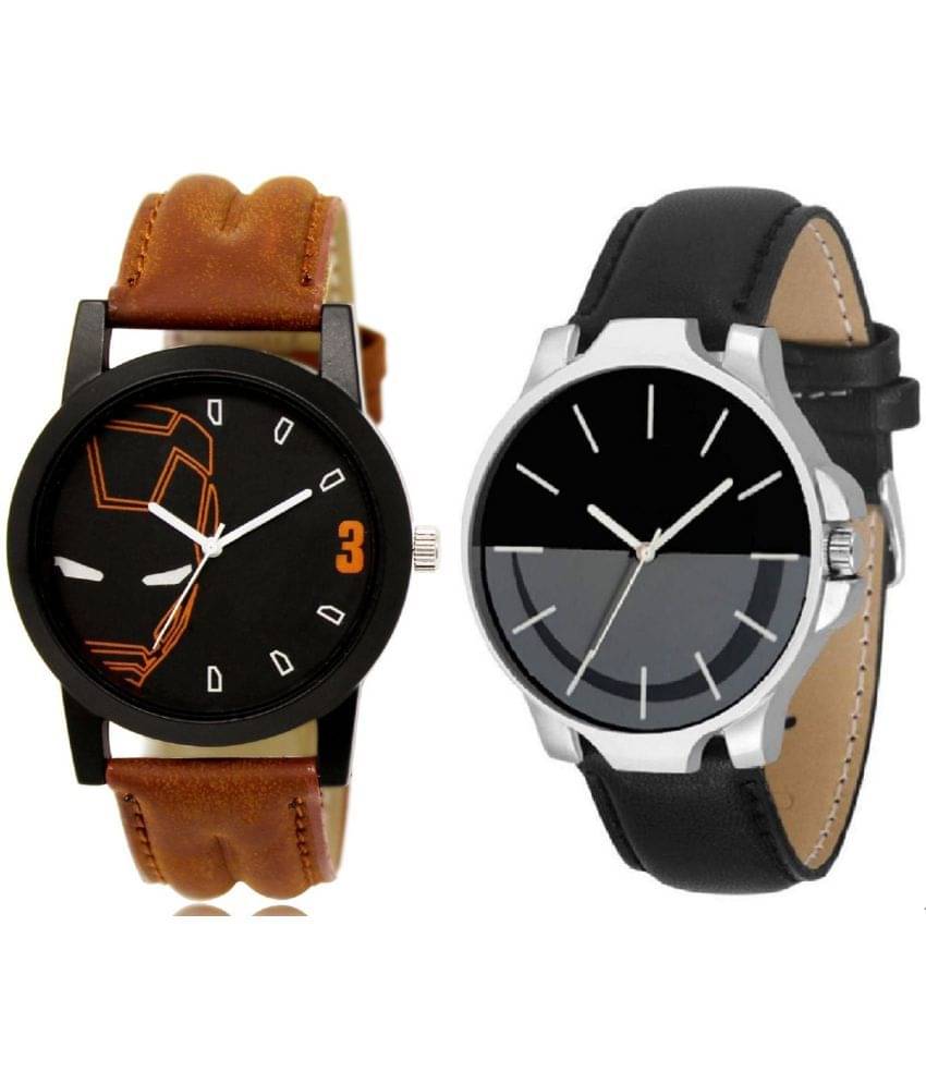 newmen - Analog Watch Watches Combo For Men and Boys ( Pack of 2 ) newmen - Analog Watch Watches Combo For Men and Boys ( Pack of 2 )