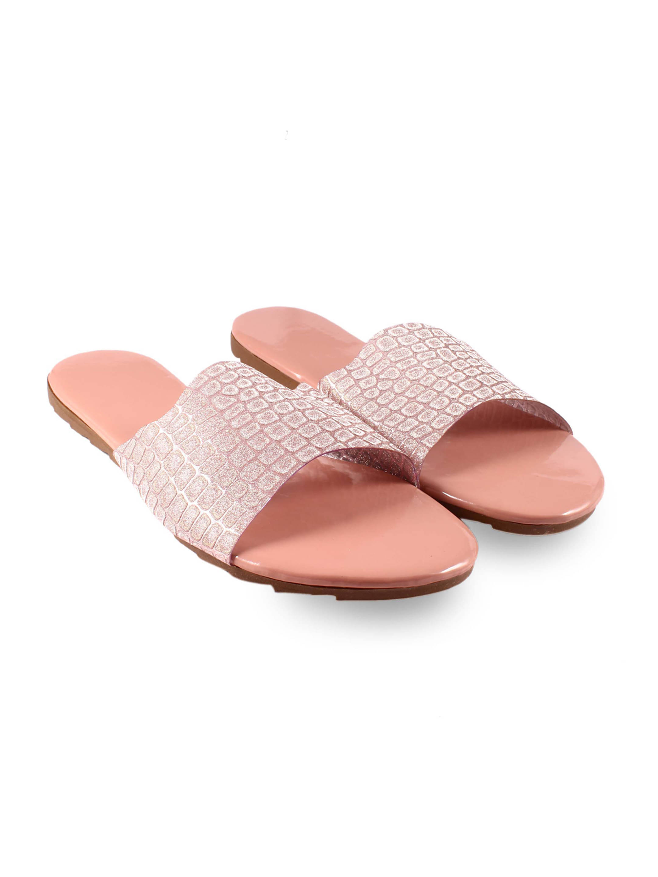 Apratim - Peach Women's Flats     			Apratim - Peach Women's Flats