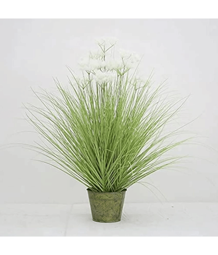     			Garden Art - Yellow Evergreen Artificial Flower ( Pack of 1 )