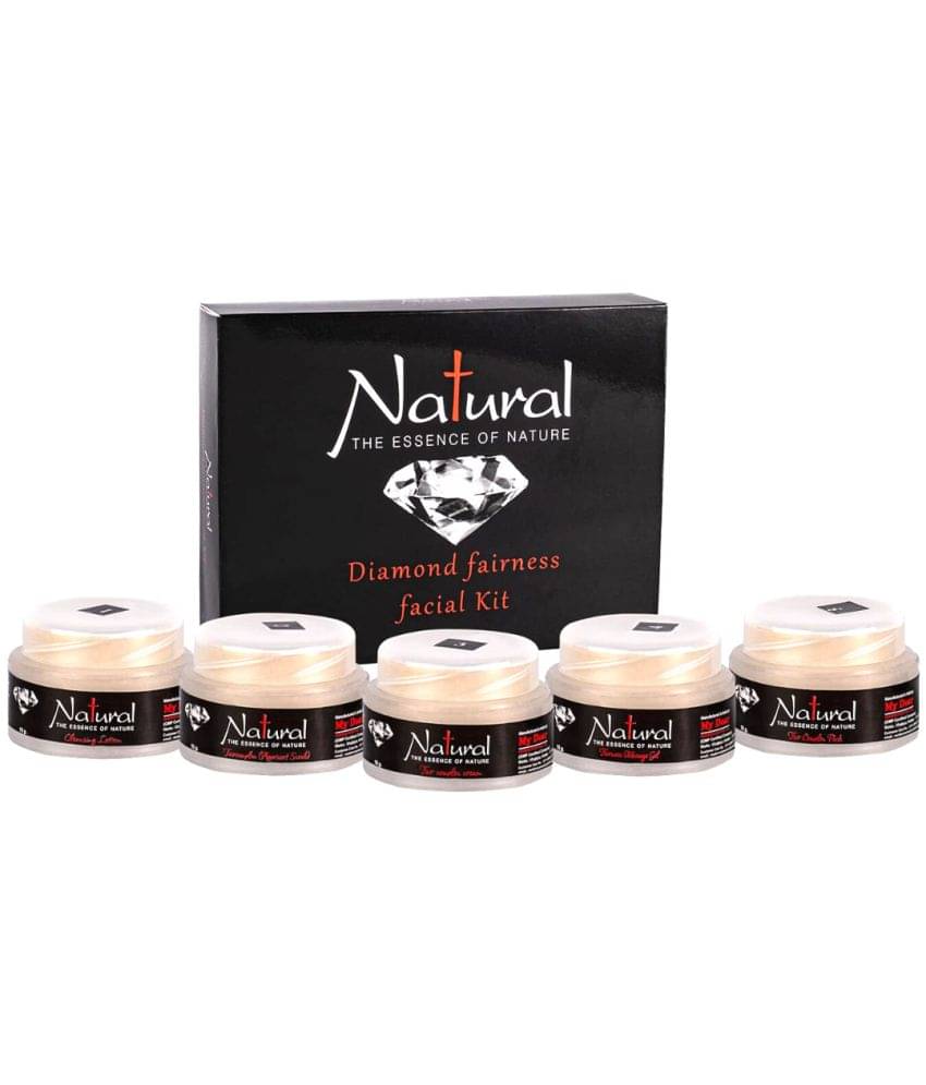 NATURAL THE ESSENCE OF NATURE - Instant Glow Facial Kit For All Skin Type ( Pack of 1 )     			NATURAL THE ESSENCE OF NATURE - Instant Glow Facial Kit For All Skin Type ( Pack of 1 )