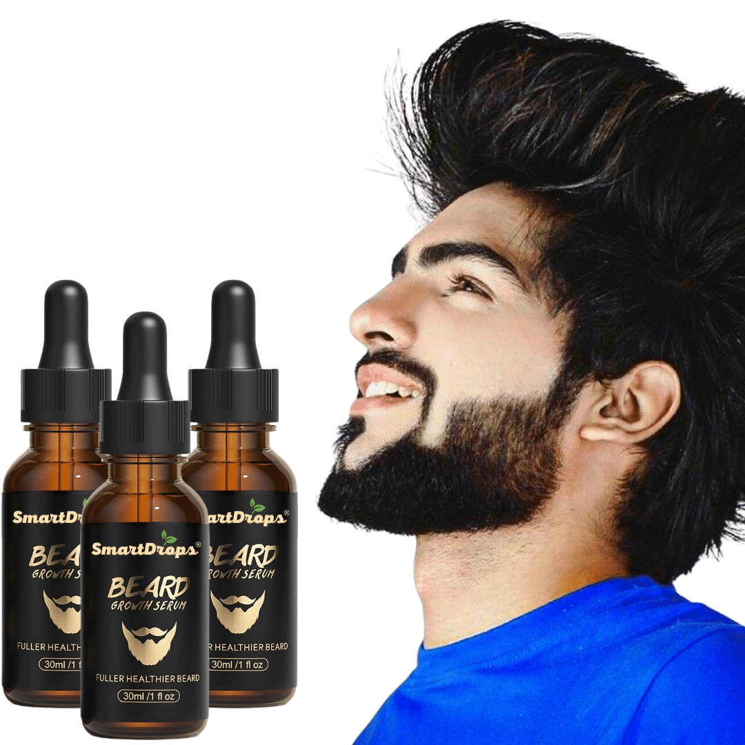 Smartdrops - 30mL For a Shiny Beard Beard Oil ( Pack of 3 ) Smartdrops - 30mL For a Shiny Beard Beard Oil ( Pack of 3 )