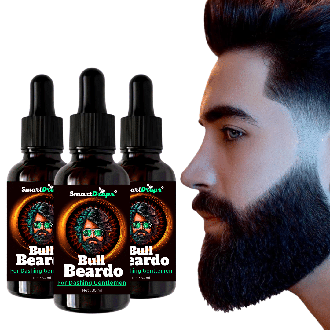 Smartdrops - 30mL For a Shiny Beard Beard Oil ( Pack of 3 ) Smartdrops - 30mL For a Shiny Beard Beard Oil ( Pack of 3 )