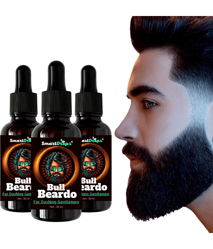 Smartdrops - 30mL For a Shiny Beard Beard Oil ( Pack of 3 ) - Beard Care and Tools | Buy online on ZillyBuy